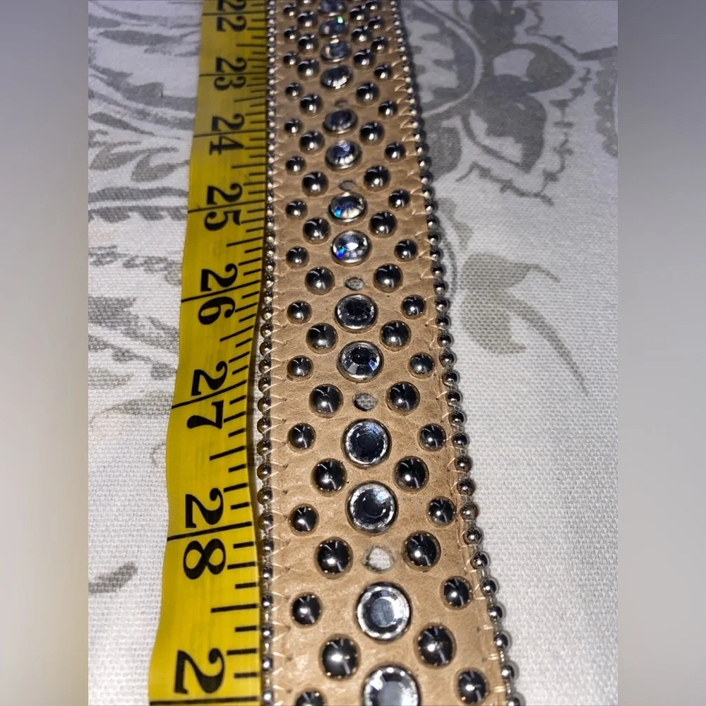 b.b. Simon‎ Vintage Belt Crystal Swarovski Size Small 28